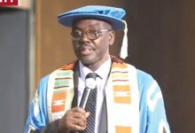 Prof. Otoo Ellis Urges Graduates to Use Education to Transform Society