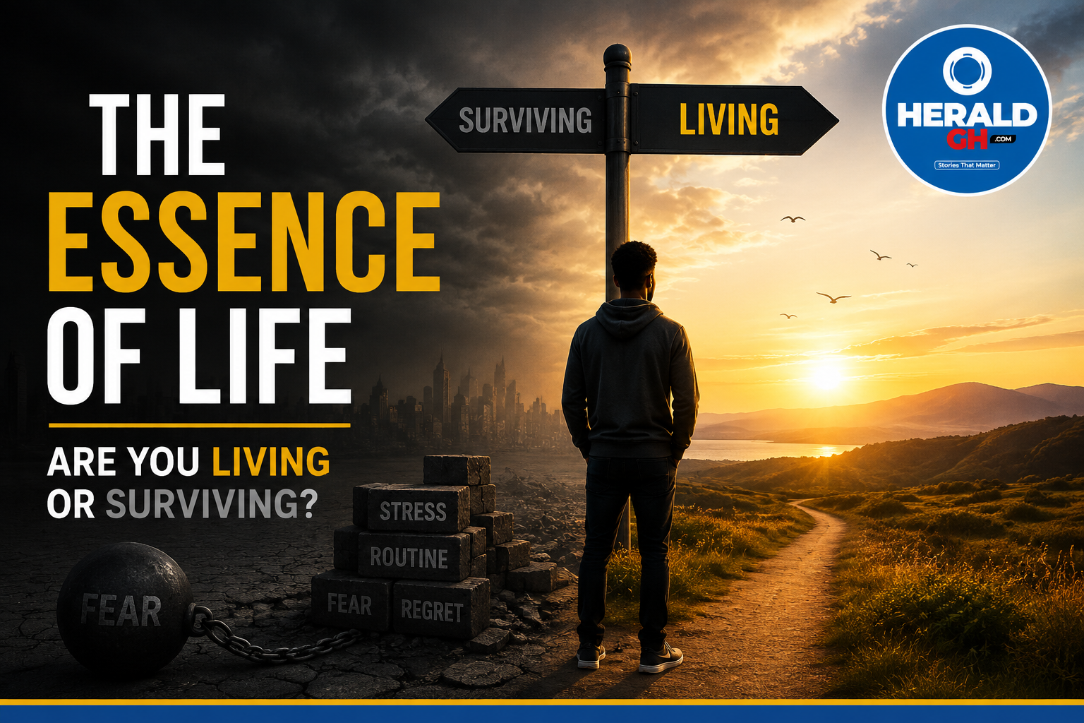 are living or surviving?