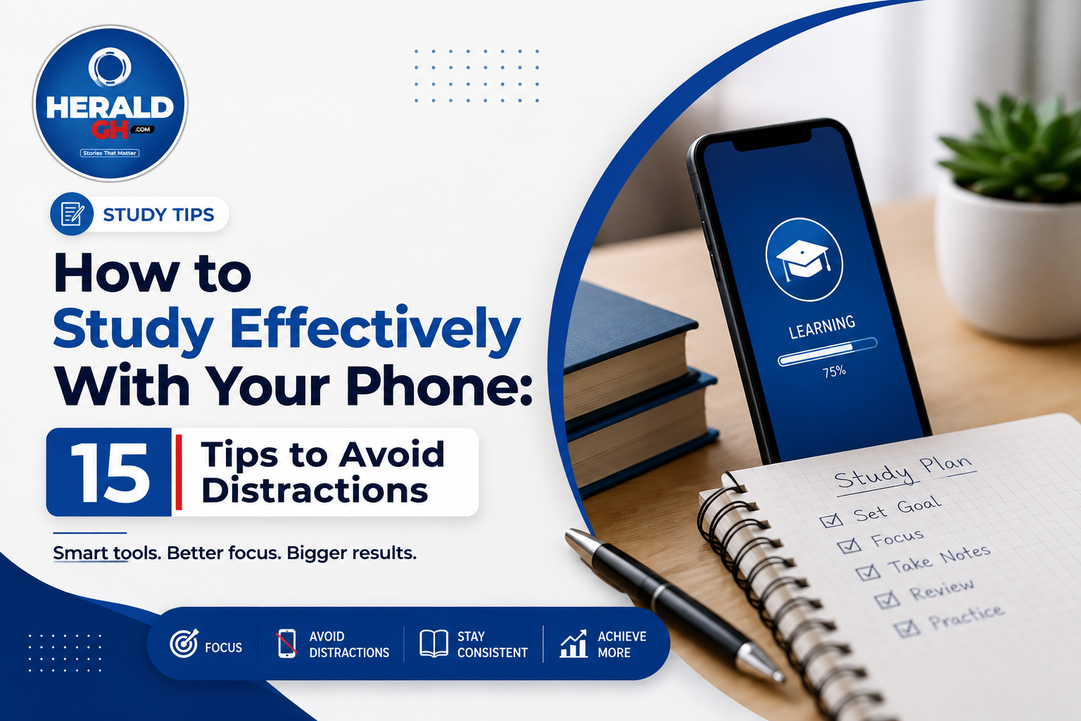 how to study effectively with your smart phone