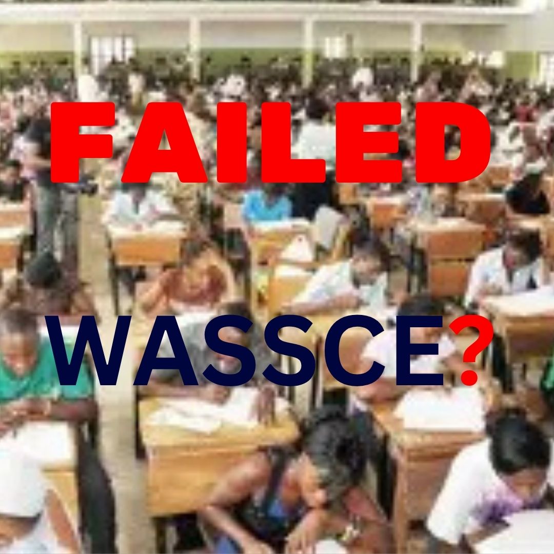 what to do if you fail your wassce